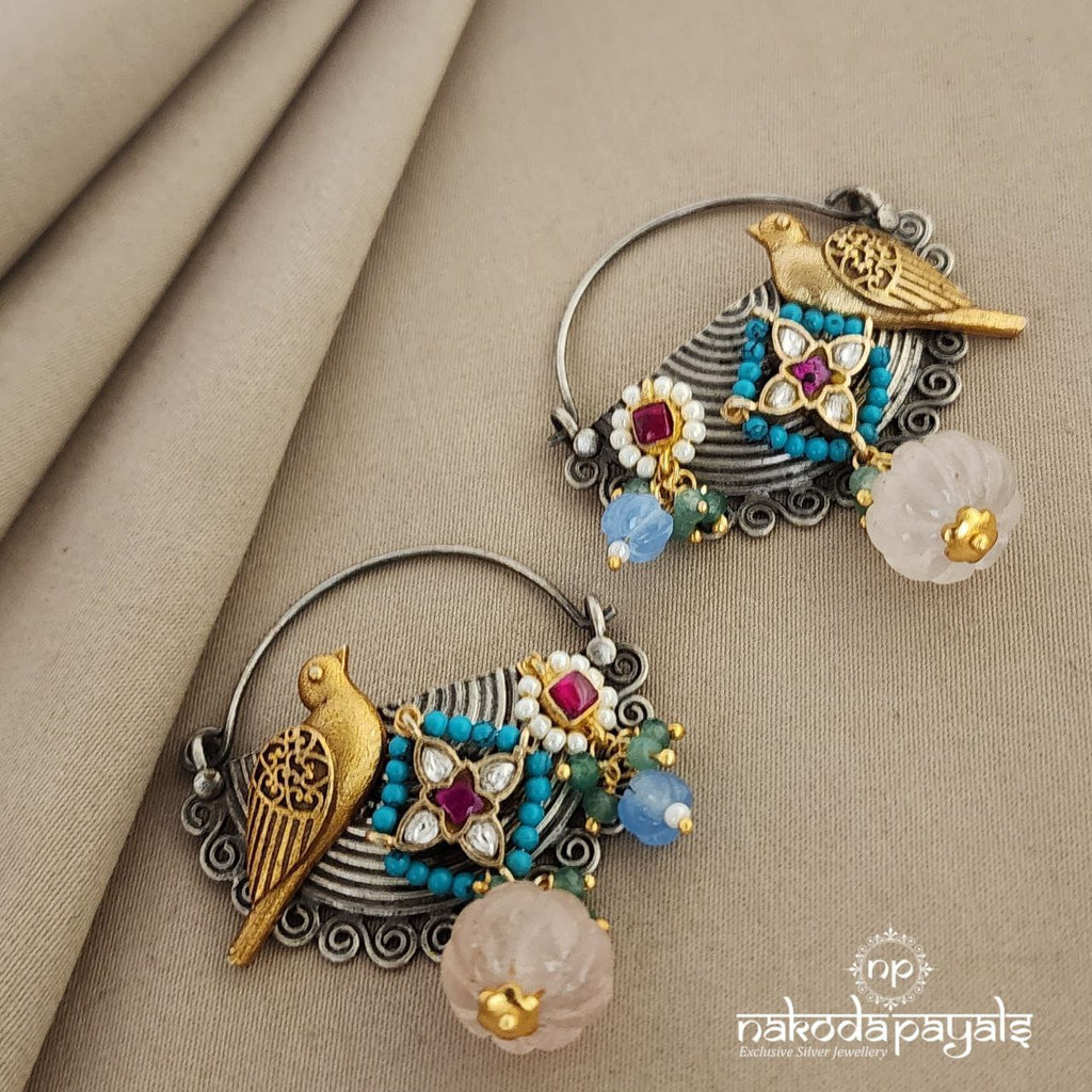 Pleasant Parrot Bali Earrings (DT0755)