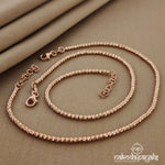 Cliquish Rosegold Anklets (A4682)