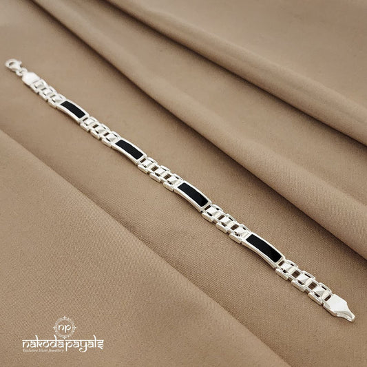 Peppy Black Rodium Bracelet (MC0724)