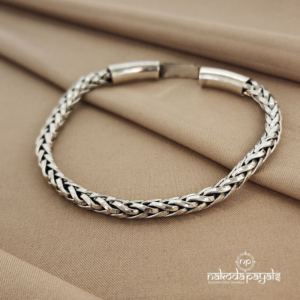 Square Chained Braided Bracelet (Mc0776)