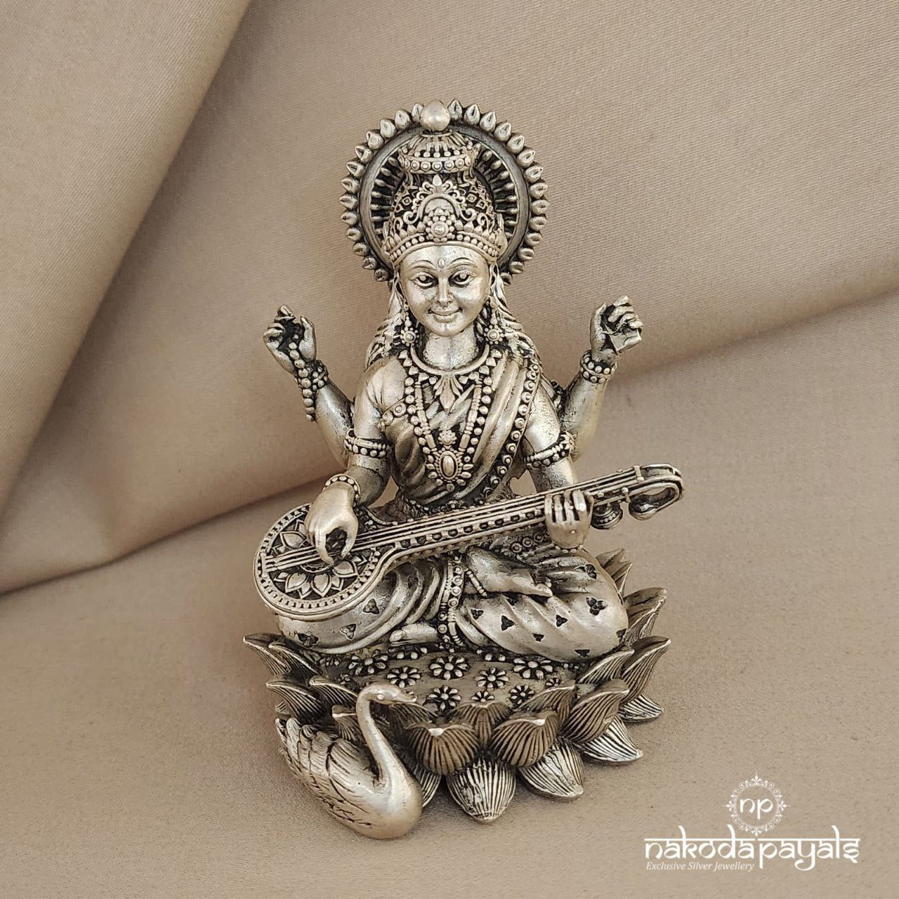 Devi Saraswati  Idol (Aa2450)