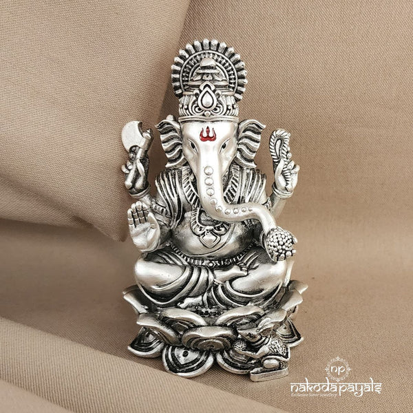 Buy Lord Ganesha Idol, 4 Inch Cultured Marble Ganesha Statue, Handpainted  Ganesh Ji, Ganpati, Vinayaka Idol,elephant God,hindu God of Good Luck  Online in India - Etsy