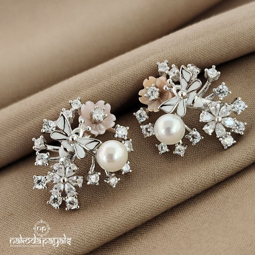 Butterfly Pearly Studs (ST2018)