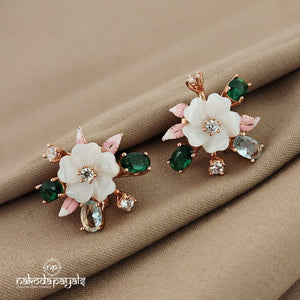 Pretty Floral MOP Studs (ST2022)