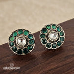 Curved Green Studs (S8584)