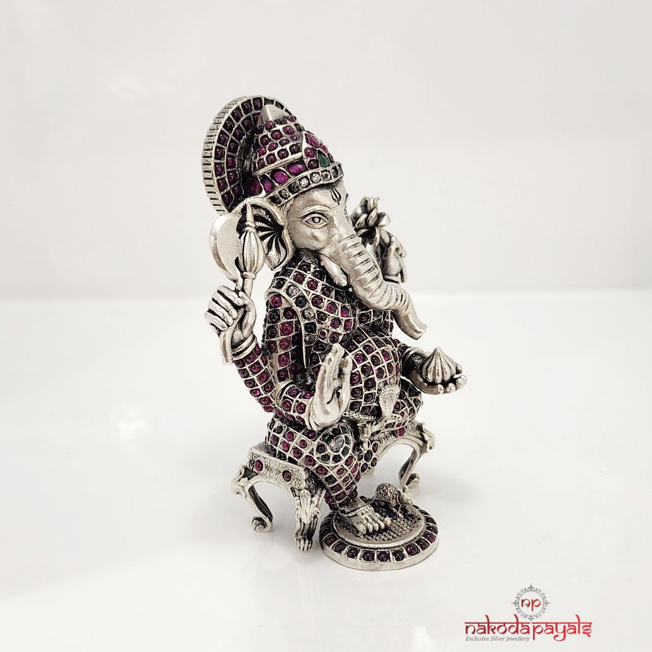 Lalitha Aasna Small Ganesha Idol ((Aa0596)