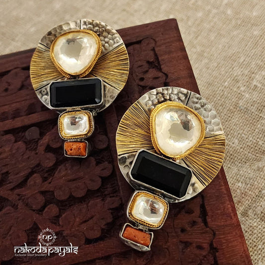 Captivating Coral Chandbali (DT0786)
