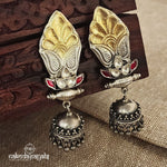 Kundan Dual Tone Jhumka (DT0817)