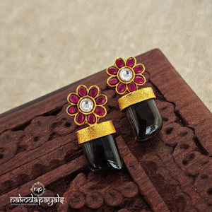 Floral kundan Studs (GE6389)