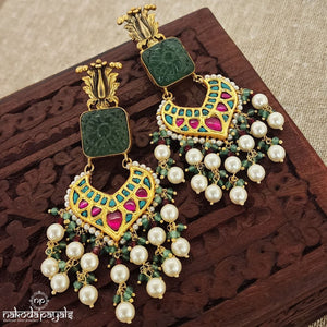 Exquisite Kundan Chandbali (GE6410)