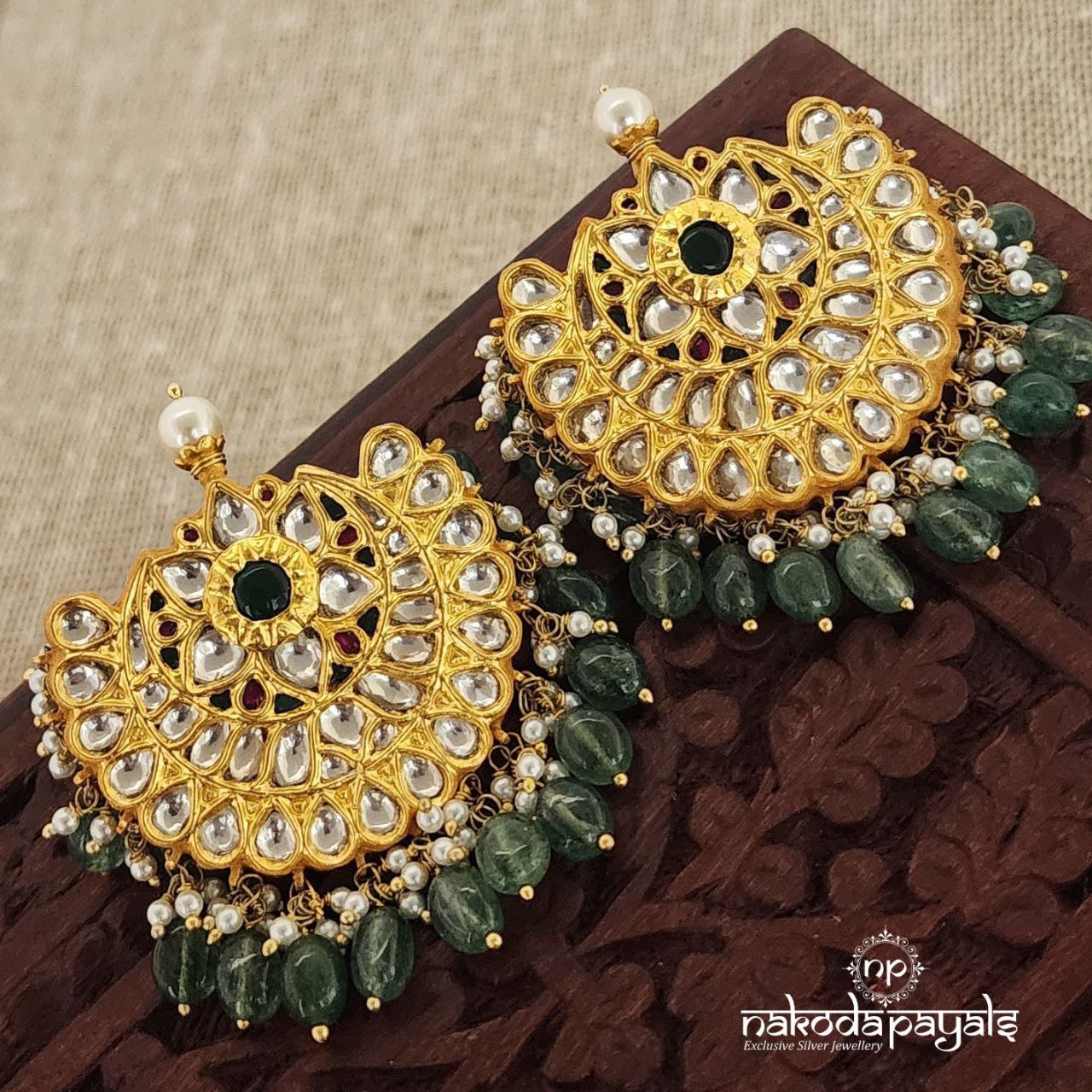 Eye-catching Kundan Chandbali (GE6411)