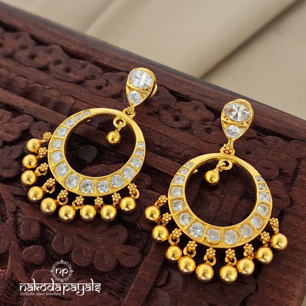 Nakoda payals deals gold plated earrings