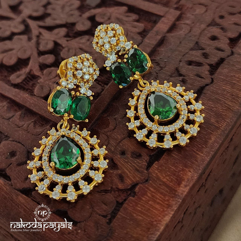 Stunning Emerald Chandbali (GE6470)