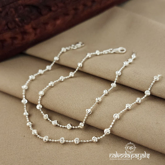Ball Chain Baby Anklets (KA9015)