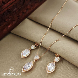 Drop Shaped Pendant Set (ST2045)