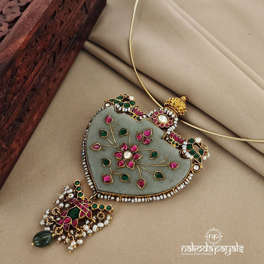 Peacock Kundan Hasli (GN6406)