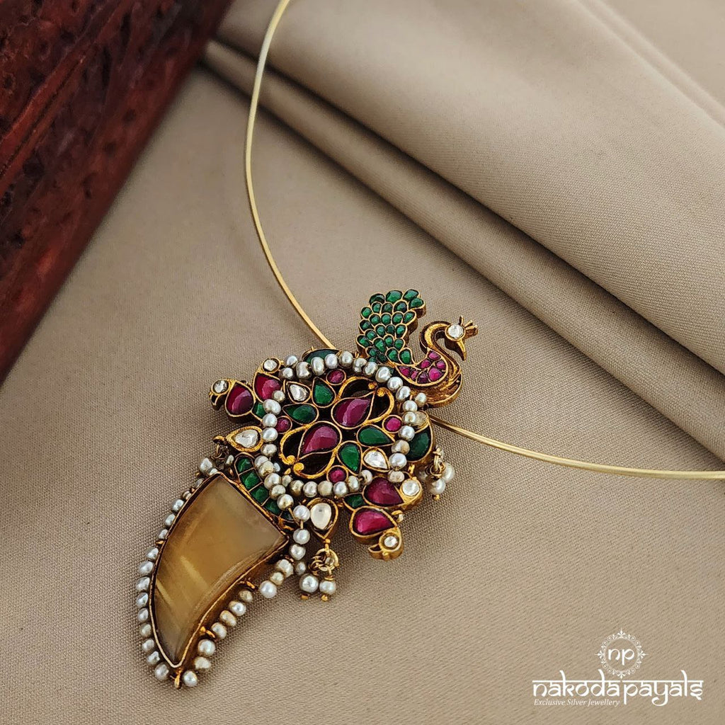 Peacock Kundan Hasli (GN6413)