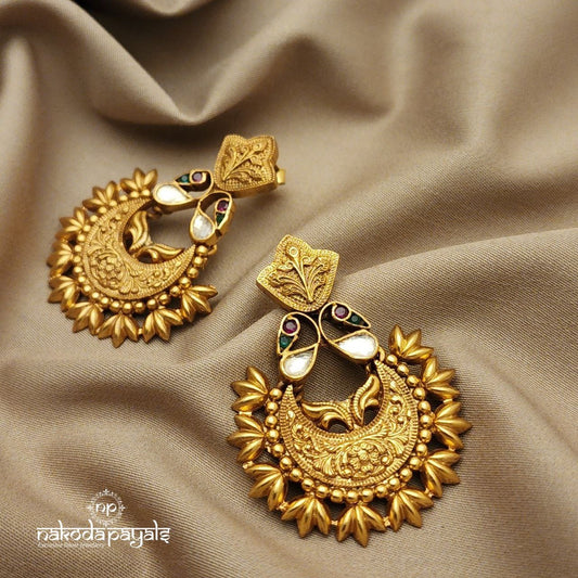 Flary Kundan Chandbali (Ge6538)