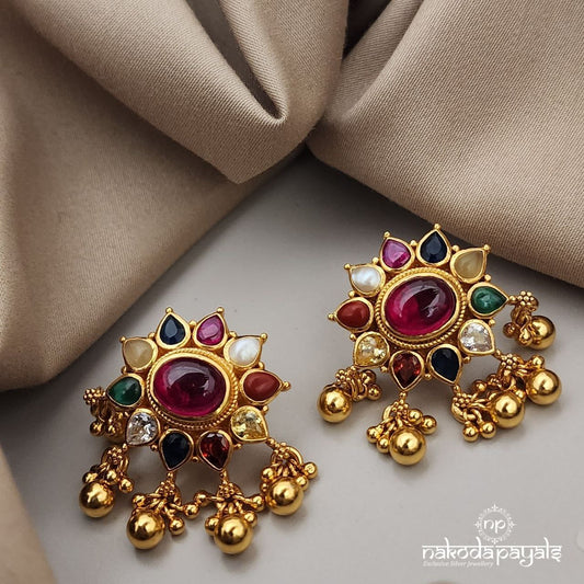 Kemp Navarathna Studs (GE6595)