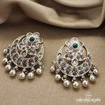 Floral Moon Studs (S8637)