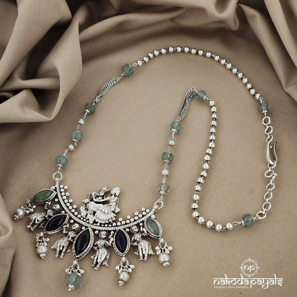 Adorable Radha Krishna Neckpiece (N8873)