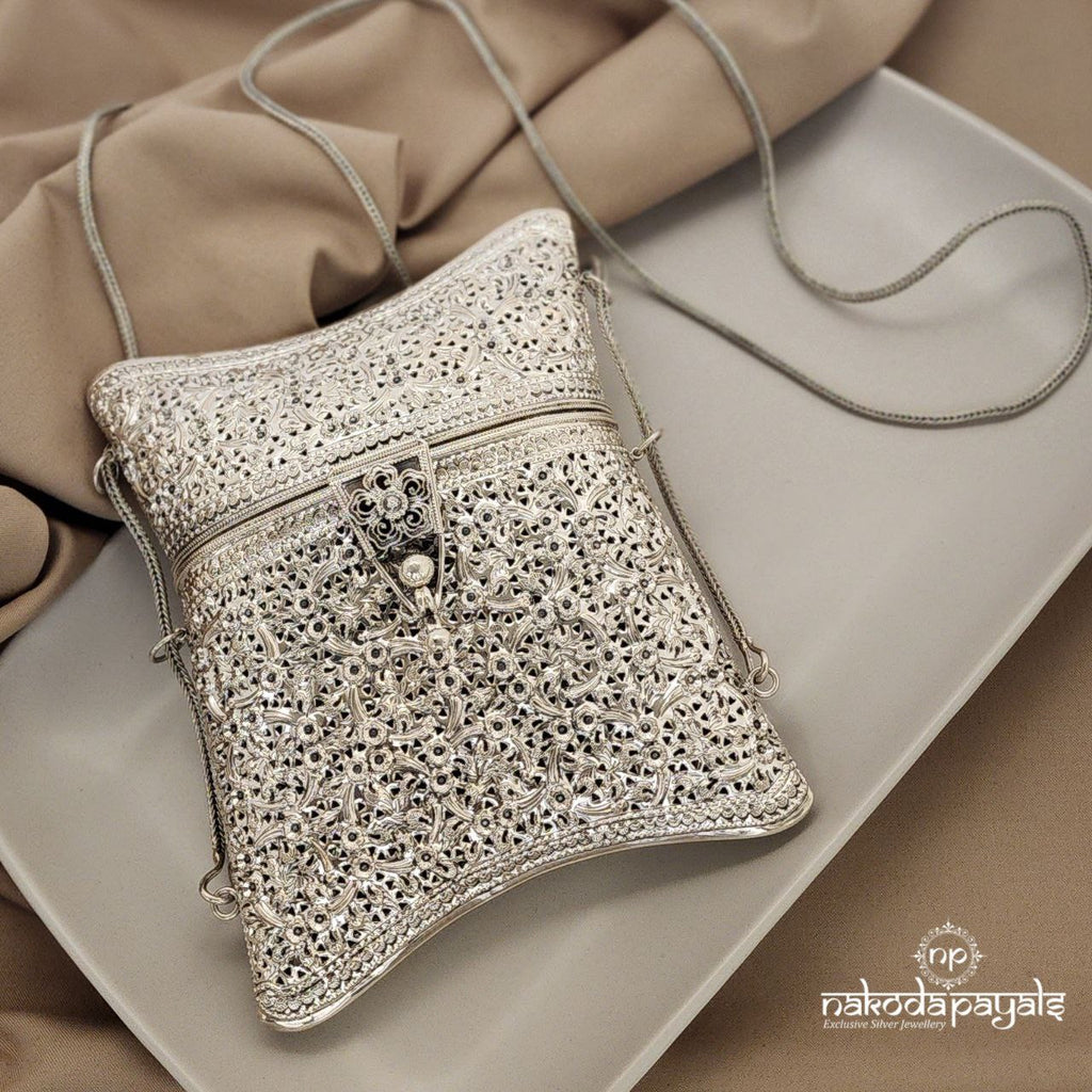 Dainty Silver Handbag (ESA0177)