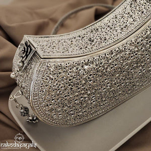 Classy Silver Handbag (ESA0183)