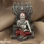 Enameled  Raghvendra Swami Idol (Aa0612)