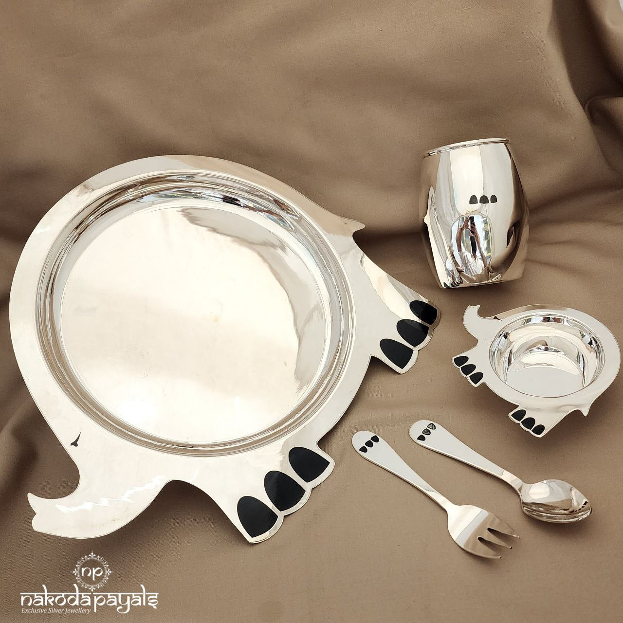 Elephant Baby Plate Set (AA0703)