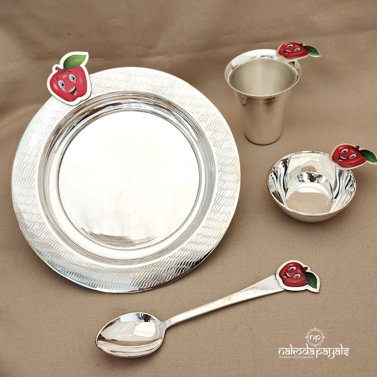 Apple Baby Plate Set (AA0706)