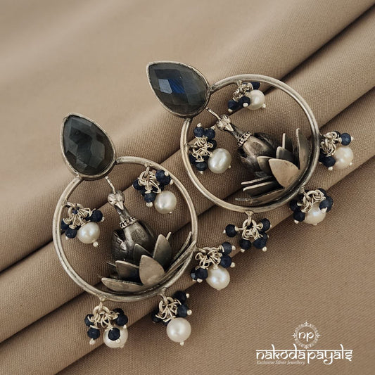 Entrancing Peacock Chandbali (C7548)