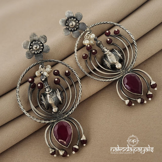 Captivating Drop Chandbali (C7550)