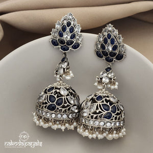 Striking Blue Jhumka (J5208)