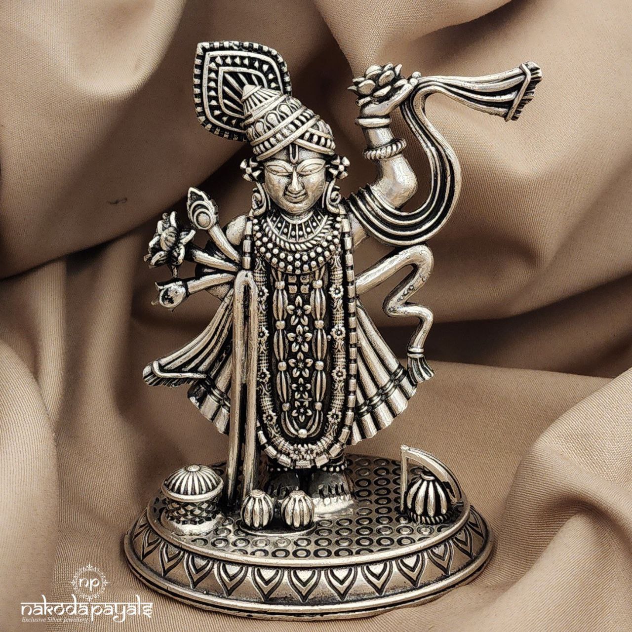 Oxidised Sreenath Ji Idol (Aa0728)