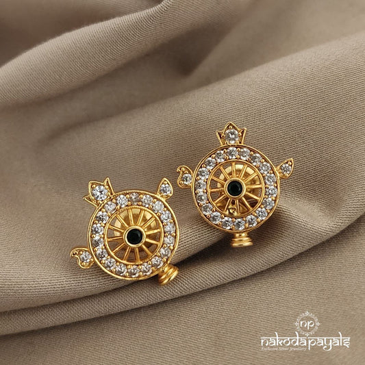 Floral Chakra Studs (Ge6723)