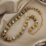 Golden Ivory Harmony Necklace (Gn6759)
