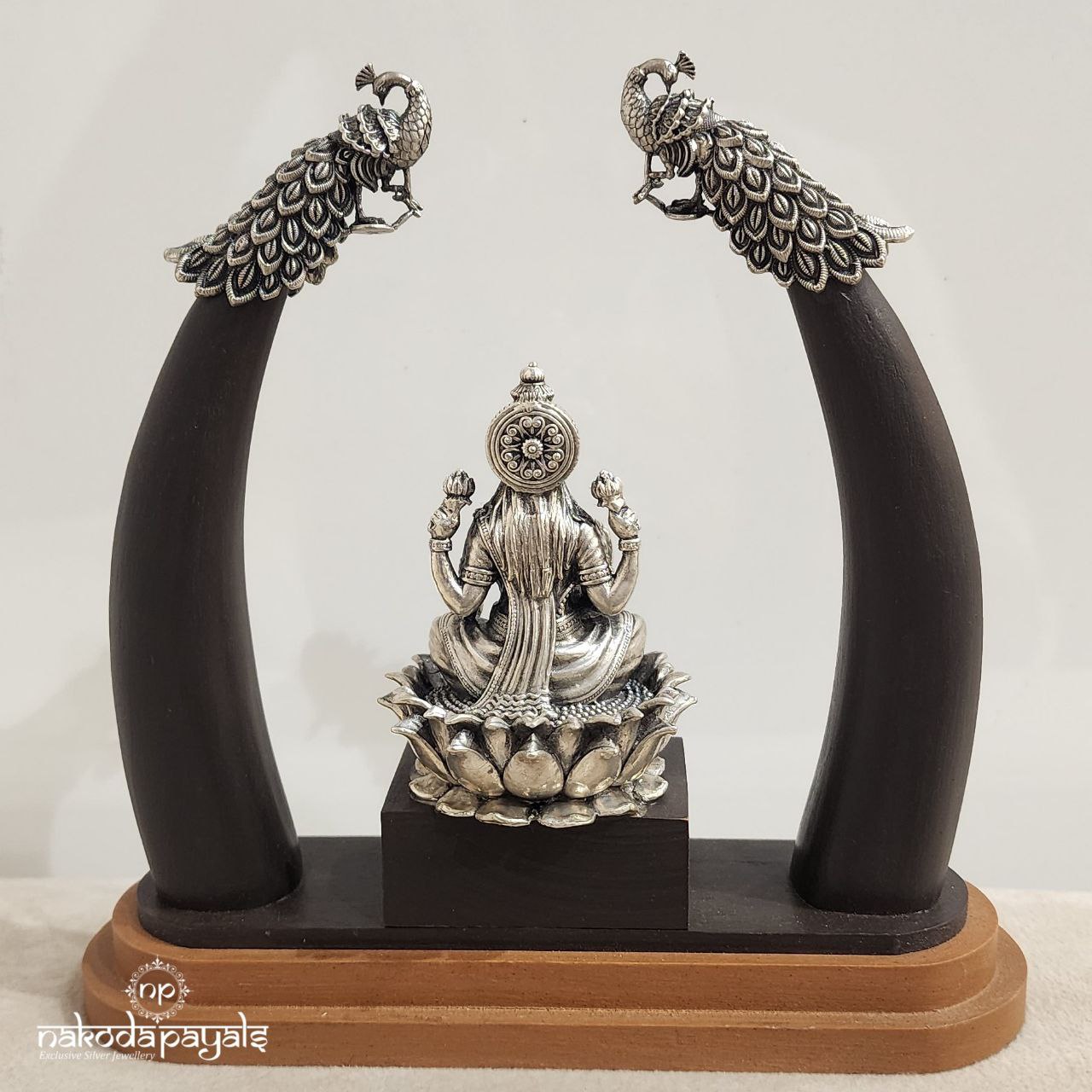 Maha Lakshmi Idol with Wooden Frame (A0819)