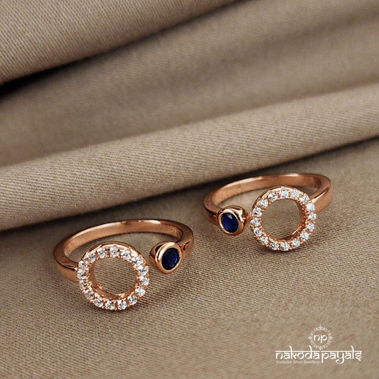 Sapphire Sky Toe Ring (T3008)