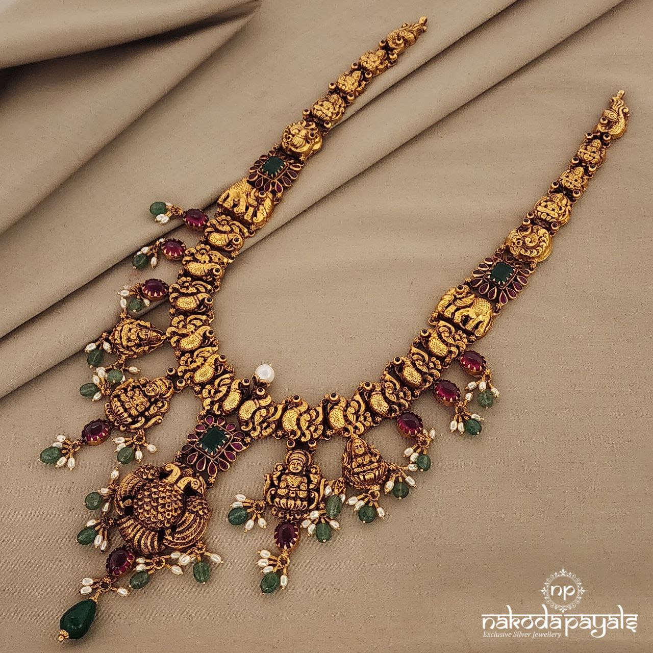 Unique Combination Gandaberunda Neckpiece (Gn6803)