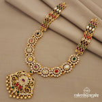 Gorgeous Navarathna Elegance Neckpiece (Gn6843)