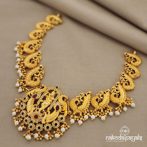 Divine Krishna's Grace Neckpiece (Gn6858)