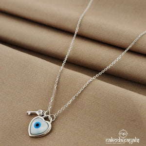 Evil eye with Key Neckpiece (St2257)