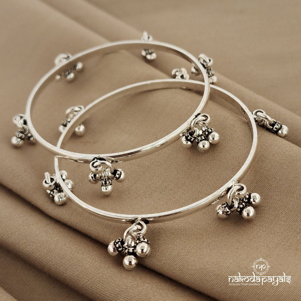 Soundless Ghungroo Bangle Pair(k4351)
