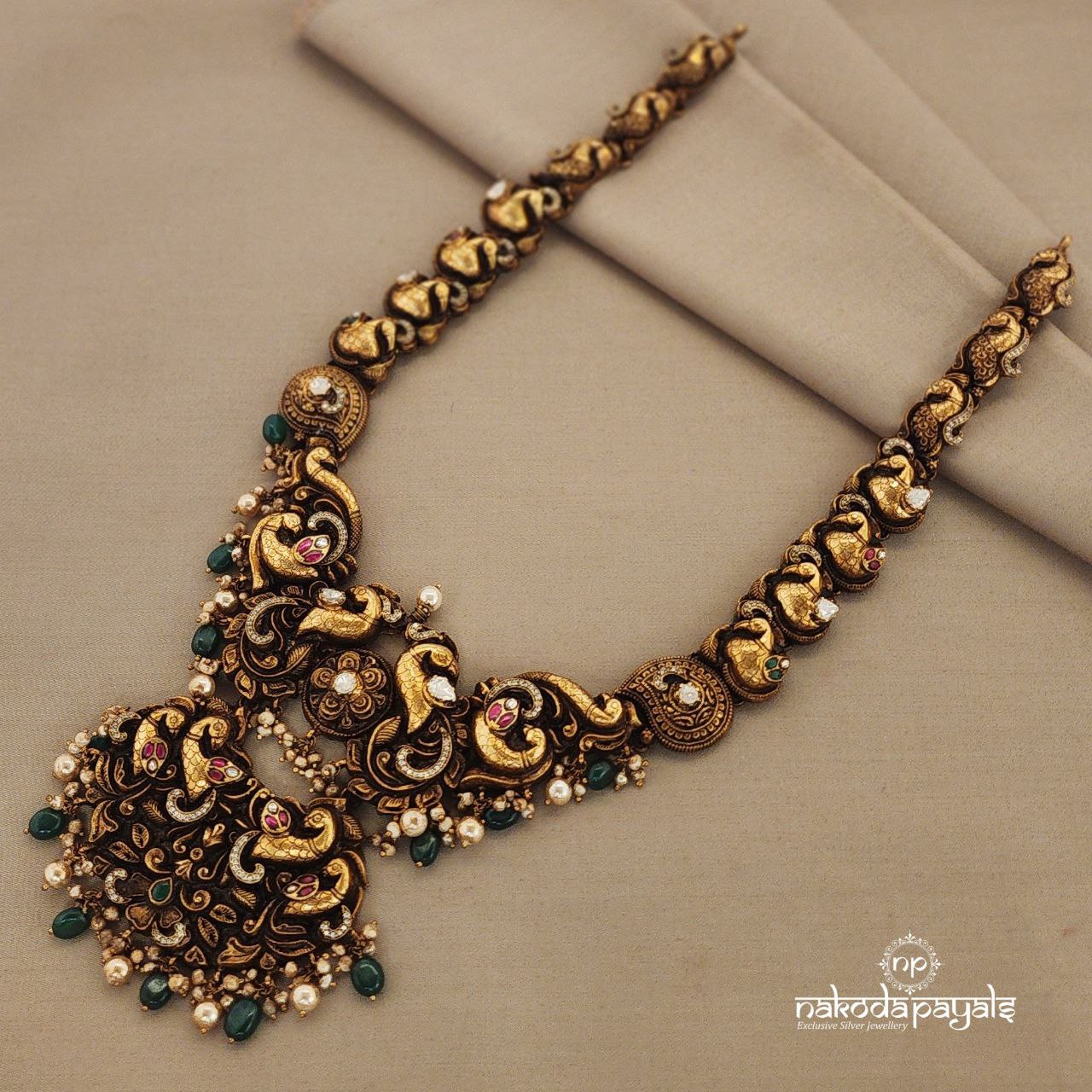 Antique Attractions Moissanite Neckpiece (Gn6873)