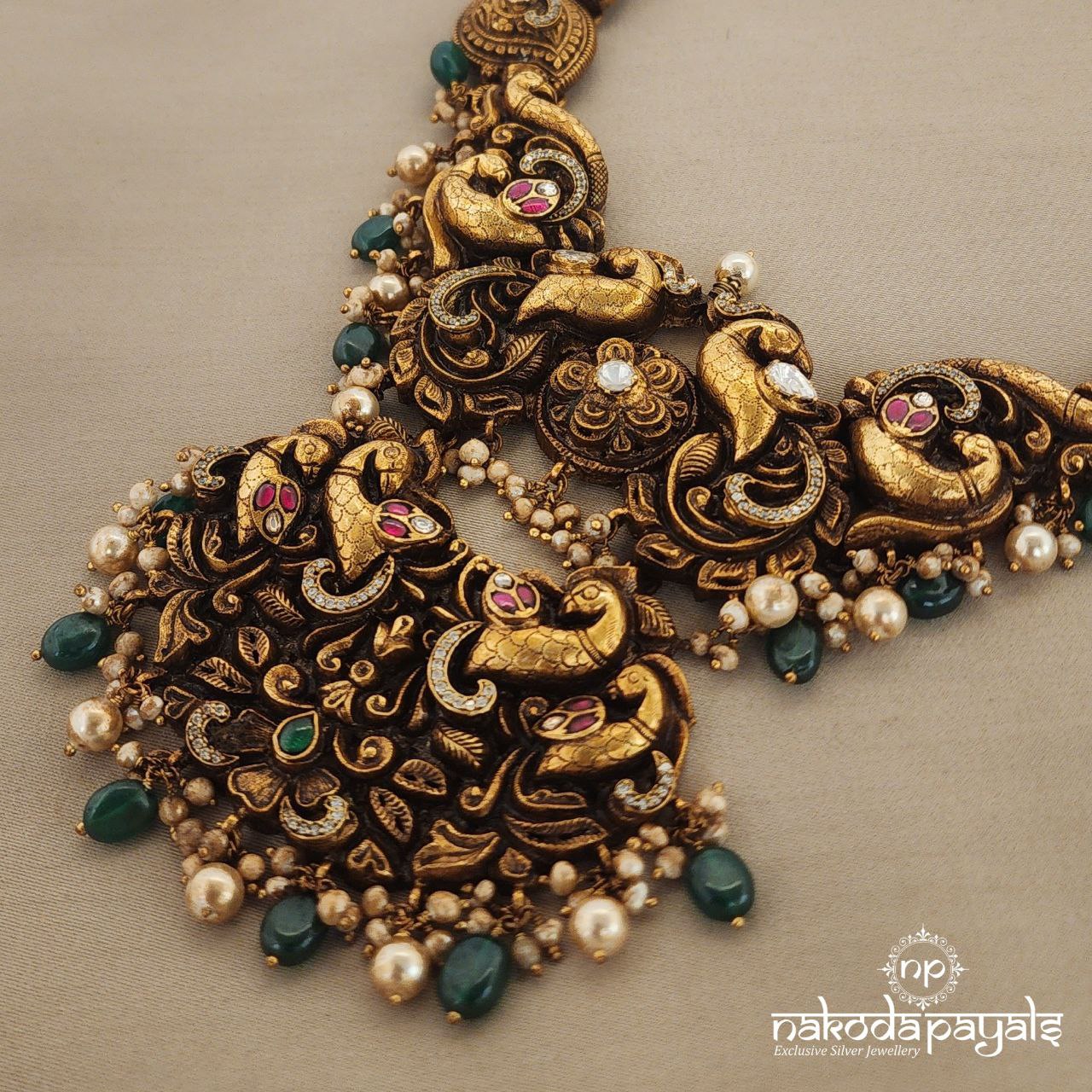 Antique Attractions Moissanite Neckpiece (Gn6873)