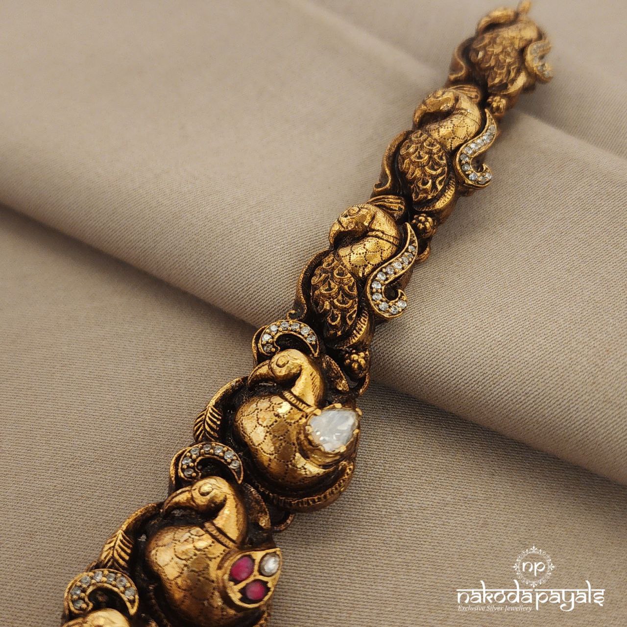 Antique Attractions Moissanite Neckpiece (Gn6873)