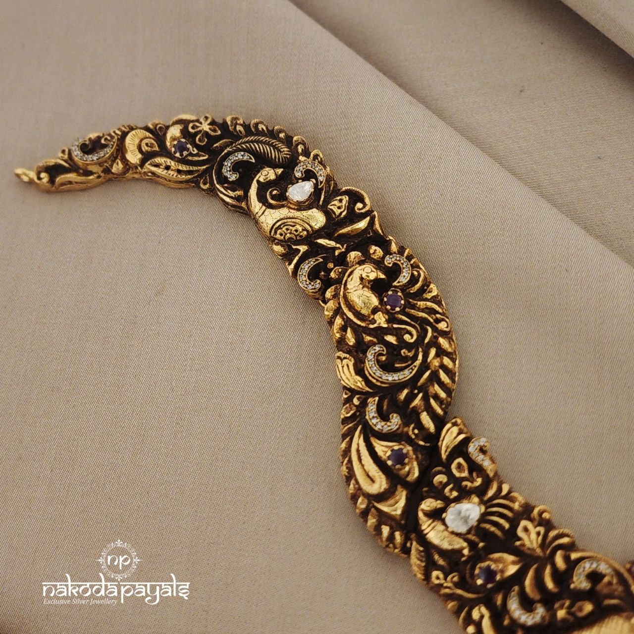 GajaLakshmi Curvey Gorgeous Neckpiece (Gn6884)