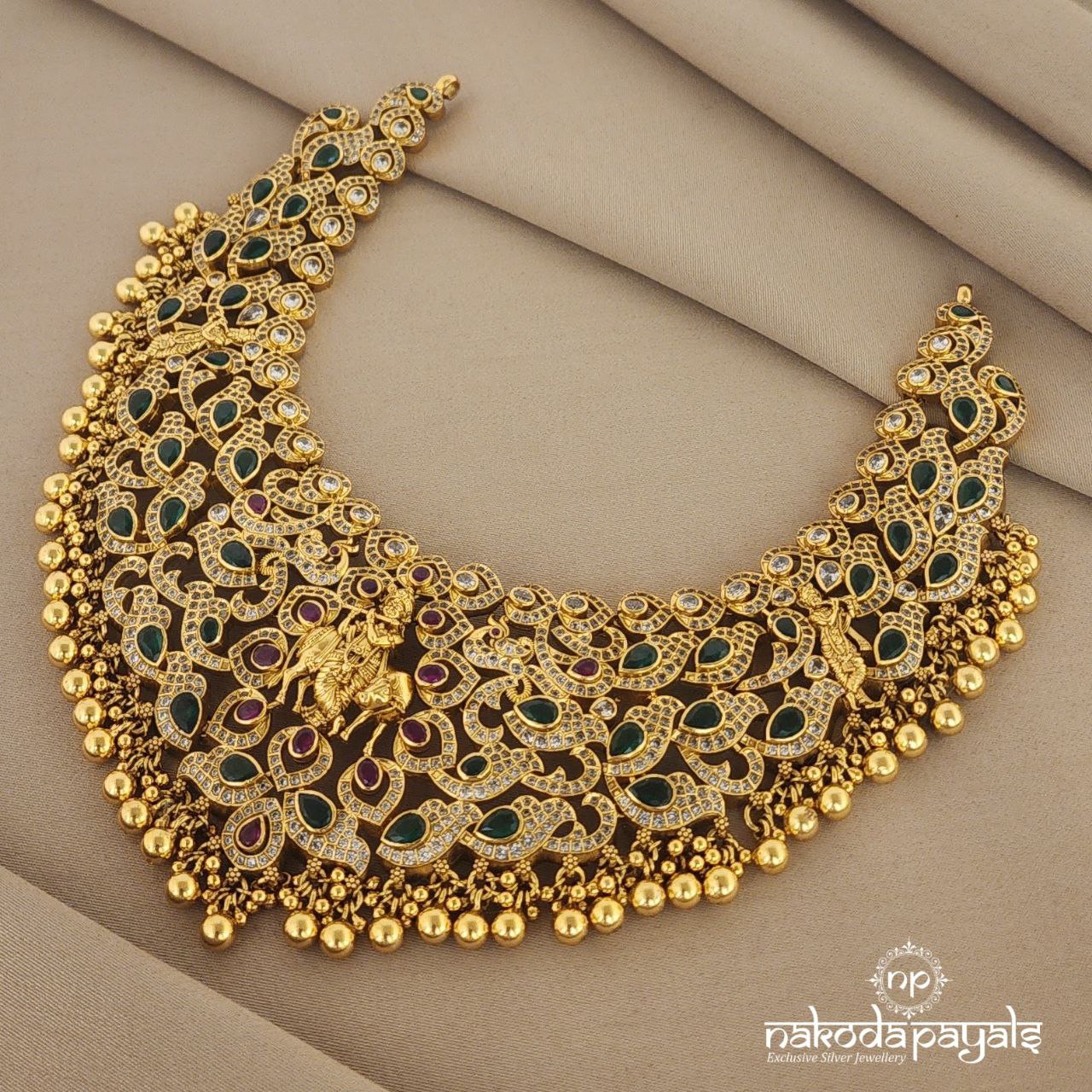 Krishna Short Neckpiece (Gn891)