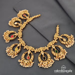 Marvelous Navarathna Elegance Neckpiece (Gn902)
