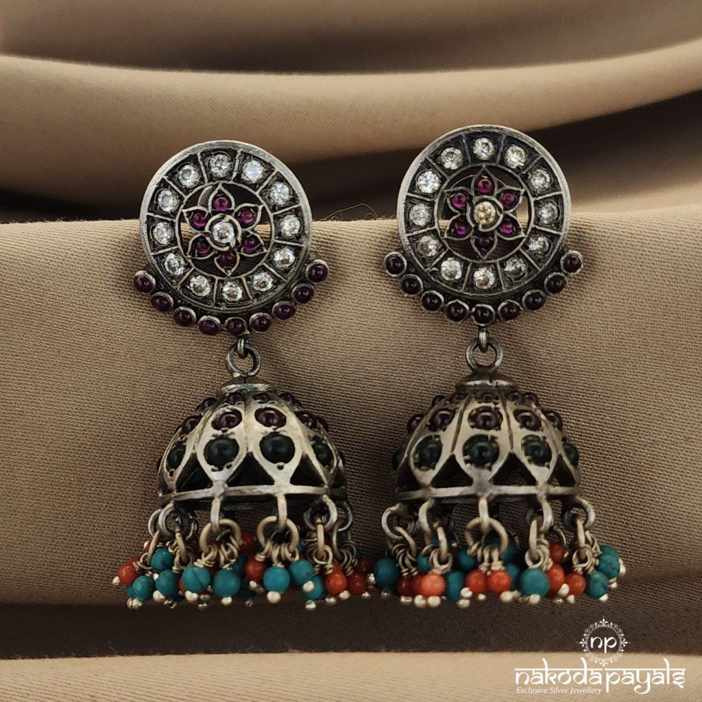 Multicolored Jhumka (J5287)